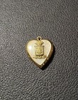 12k G f  Mother Of Pearl Vintage Sigma Phi Epsilon Fraternity Sweetheart Locket