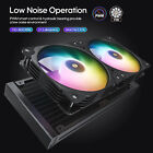 Vetroo R240 Black Liquid Cpu Cooler 240mm Argb   Pwm Fans For Lga 185 Amd Am5