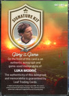 2026 Leaf Glory Of The Game Signature Kit Luka Modri   1 2 Jersey Auto