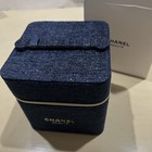 Chanel Beaute Beauty Vip Gwp Gift Navy   Gold Makeup Travel Cosmetic Box Case