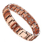Solid Copper Magnetic Bracelet Men Women Balance Arthritis Pain Relief Energy