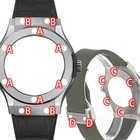 Watch Screw For Hublot Classic Fusion 45mm Watch Bezel case Back strap buckle