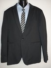 Coofandy Mens Tuxedo Blazer Sport Coat Jacket 1 Button Notch Lapel Black Xl M007