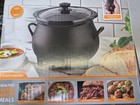 Brand New Toastmaster 4 Qt Black Cauldron Slow Cooker Removable Crock Glass Lid