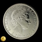 2013 Great Britain   2 Britannia 1oz  999 Fine Silver Coin -z123