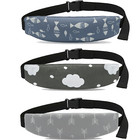 3 Pcs Baby Carseat Head Support car Seat Straps Pillow Support Ban stroller N   