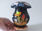 Hand Painted Wooden Box  Mushroom Shape   russian Collection Sacramento  Sale