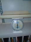 American Family Nursery Scale Vintage White Baby Scale Elephant Bear And Blocks