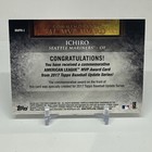 2017 Topps Commemorative Ichiro Suzuki Al Mvp Award Silver Medal Patch  99 Ssp