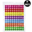  2800 Pcs Garage Sale Neon Pink  Yellow  Orange  Purple  Blue  Red  Green