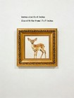 Deer Standing White Background original Oil Painting Custom From Your Photo