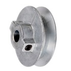 Chicago Die Cast 2 In  D X 5 8 In  D Zinc Single V-grooved Pulley