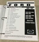 3550 Ford Tractor Technical Service Shop Repair Manual Huge 948pgs Color Charts