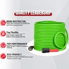 Yamatic 3200 Psi Pressure Washer Hose 1 4  M22-14mm Flexible Power Washer Hose