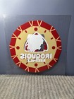 Vintage 1954 Original Iroquois Beer Drum Clock Pressing Sheet Sign Misprint