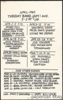 Original Bill Graham Bg226 N-m Ad Back Card For Jethro Tull