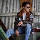 Men s Maverick Top Gun Aviator Bomber Jacket Tom Cruise Style Genuine Leather