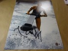 Signed Angelina Jolie Autographed 11 x14  Photo Tomb Raider Beckett Bas Coa