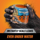 Gorilla Waterproofing Tape  Permanent  Black  4  X 10   1-pack 1 - Pack  Black