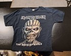Gildan Heavy Cotton Iron Maiden  the Book Of Souls  Graphic T-shirt Black