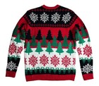 33 Degree Unisex Beer Pocket Ugly Christmas Sweater  Size S  Reindeer Snowflake