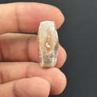 Authentic Ancient Central Asian Banded Agate Stone Bead With Patina