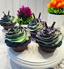 Dezicakes Fake Cupcakes  Artificial Food Set Of 3 Halloween  Cupcakes