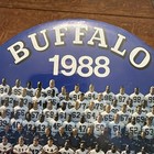 1988 Nos New 6 Inch Button Buffalo Bills Team Picture Afc Eastern Champions Nfl
