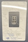 Pamp Suisse 1 G Platinum Bar Pt 999 5 Swiss Made In Assay Card Lady Fortuna