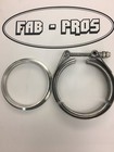 Borg Warner 4  Exhaust V-band Downpipe Flange Clamp S400 S400sxe S475 S480  t4  
