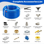 Compressed Air Line Kit 100ft  1 2 Inch  Shop Air Line Kit