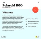Polaroid Sx-70 Onestep Land 1000 - Vintage Instant Film Camera - Classic