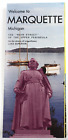 Vintage Marquette Michigan Guide Travel Brochure Pamphlet With Map 