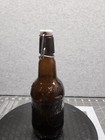 2 Vintage Grolsch Brown Glass Beer Bottle With Ceramic Flip Top Swing Cap