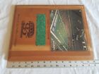 Texas Stadium 1981-1996 Mounted Plaque Certificate Authentic Dallas Cowboys Turf