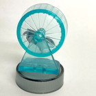 Kaiyodo Hamster s Lunch Bottle Cap Figure S Hamster Wheel Djungarian Gray Japan
