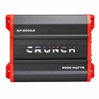 Crunch Gp-2000 2 Ground Pounder 2000 Watt 2-channel Amplifier Car Stereo Amp
