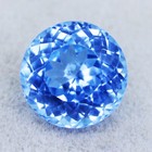 Eye Clean Round Cut Loose Natural Teal Sapphire Blue 20  Ct Certified Gemstone
