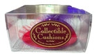 Collectible Designer Hat Pin Cushion By Dritz Maroon Purple Feather Beads 