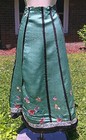 Antique Chinese Embroidery Skirt Panel Half For Restoration As Is