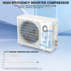 12000 Btu Mini Split Air Conditioner Heat Pump Inverter Wifi Ac 110v 22 Seer2