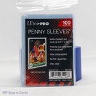  5  Ultra Pro Soft Penny Card Sleeves 100ct Standard Size Cards Free Shipping 