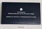 2001 Smithsonian American Silver Buffalo Proof bu Dollars Set Ogp Box   Coa 