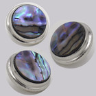3pcs Trumpet Valve Caps  Silver Trumpet Valve Buttons  Copper Trumpet Valve Part