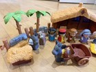 Fisher-price Little People Nativity Set Manger Stable 18 Piece Set Christmas Toy