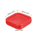 Magnetic Pin Cushion Square Sewing Pin Holder Storage Case Tool  Red