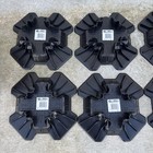 New Tuffblock 2-1 2-in Black Polyethylene Instant Foundation For Decks Tuffb01