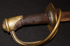 Antique French Army Model 1822 82 M1882 Heavy Cavalry Sword Three Branch Guard