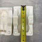 Vintage Ceramic Slip Casting Mold Sitting Kitten Figurine R566
