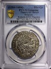 Belgium Flanders Philip Ii  1384-1404  Silver Double Gros Pcgs Au Det  Rob -8301